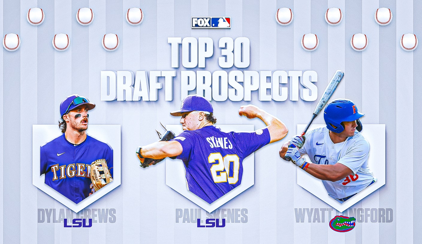 MLB Draft prospects 2022 Final big board of top 100 players overall  ranked from Druw Jones to Ben Joyce  Sporting News